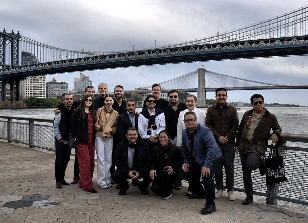 Miembros de Norte Capital de viaje en Nueva York